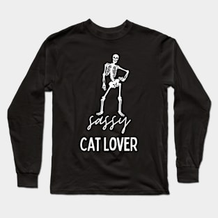 Sassy Cat Lover Long Sleeve T-Shirt